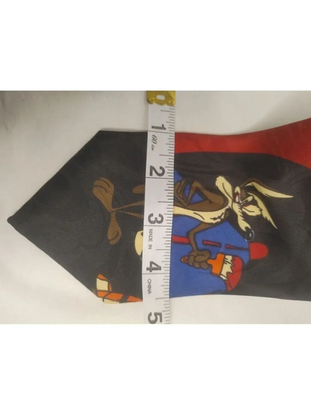 Vintage Men's Warner Bros Looney Tunes Wile E Coyote 1994 Tie